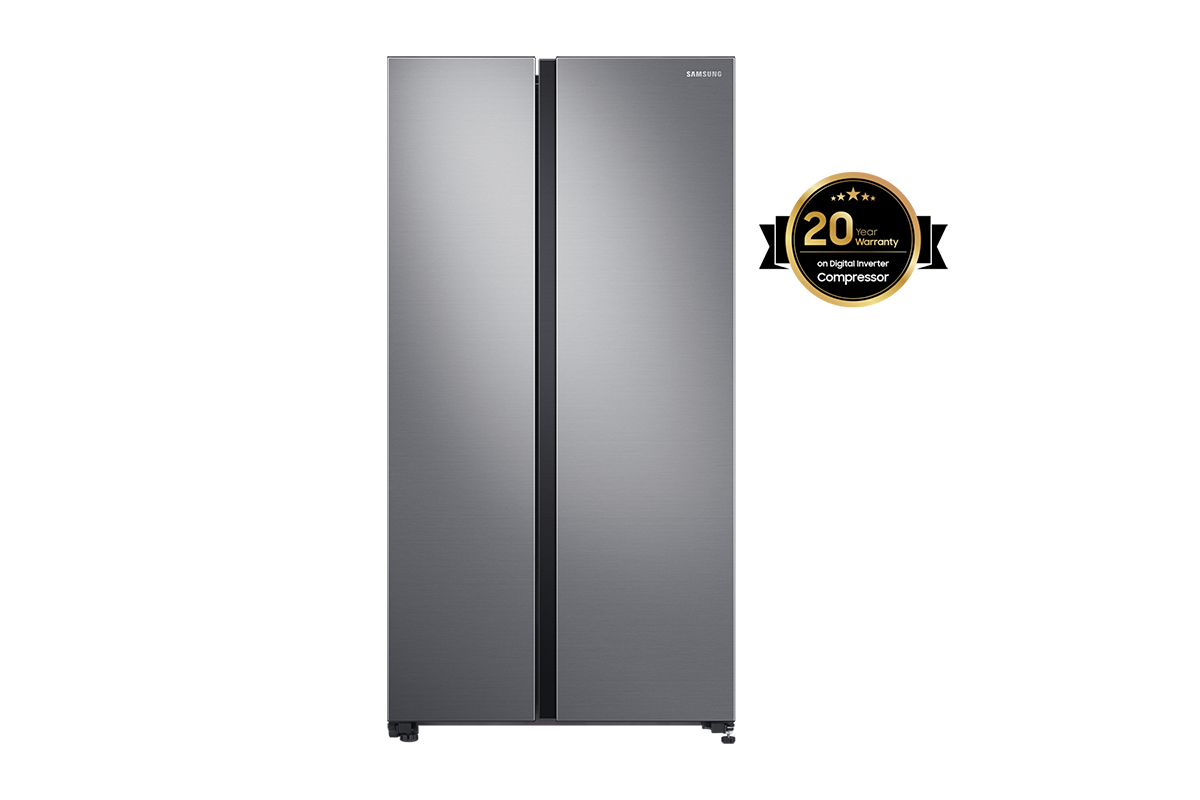 Samsung Side By Side Türen Demontieren RS72R5001M9 Samsung Side By Side Refrigerator with SpaceMax Technology